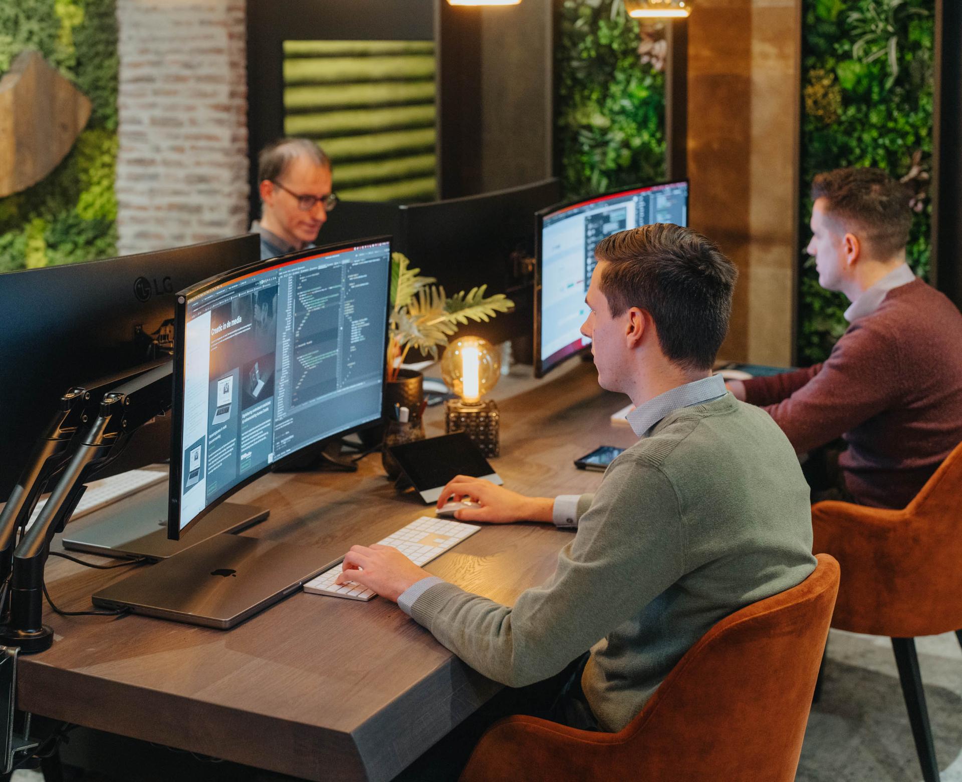 Werken team developers creatic digital agency